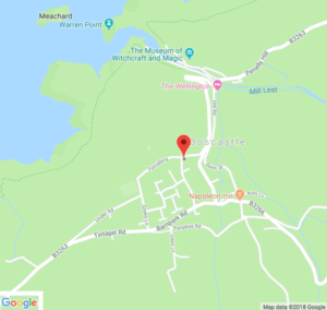 Melbourne Cottage, Boscastle, Cornwall, England, map