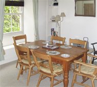 Melbourne Cottage, dining area