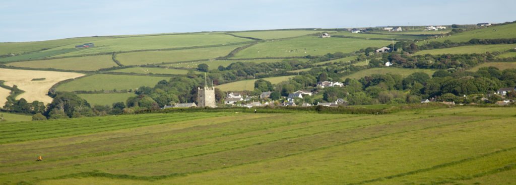 View of Boscastle from the South West Coast Path, contact us at Melbourne Cottage